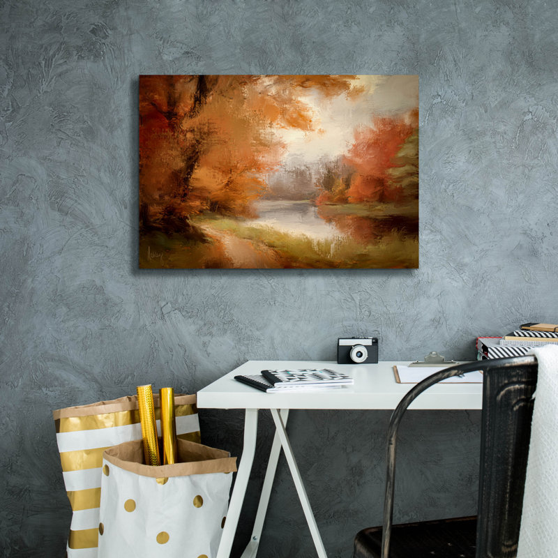'Walk In The Park' by Ashley Bradley Wall Art, 18" H x 26" W