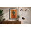 Saguaro in Terracotta Botanical - Framed Print-1007336442-1007336447