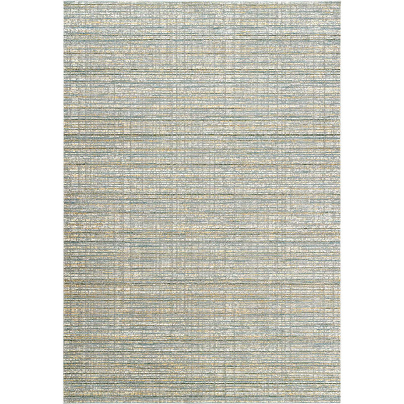 Chaniqua Rectangle Striped Area Rug, Rectangle 80 x 150cm