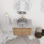 Meuble-lavabo flottant simple avec comptoir en quartz-1468384133