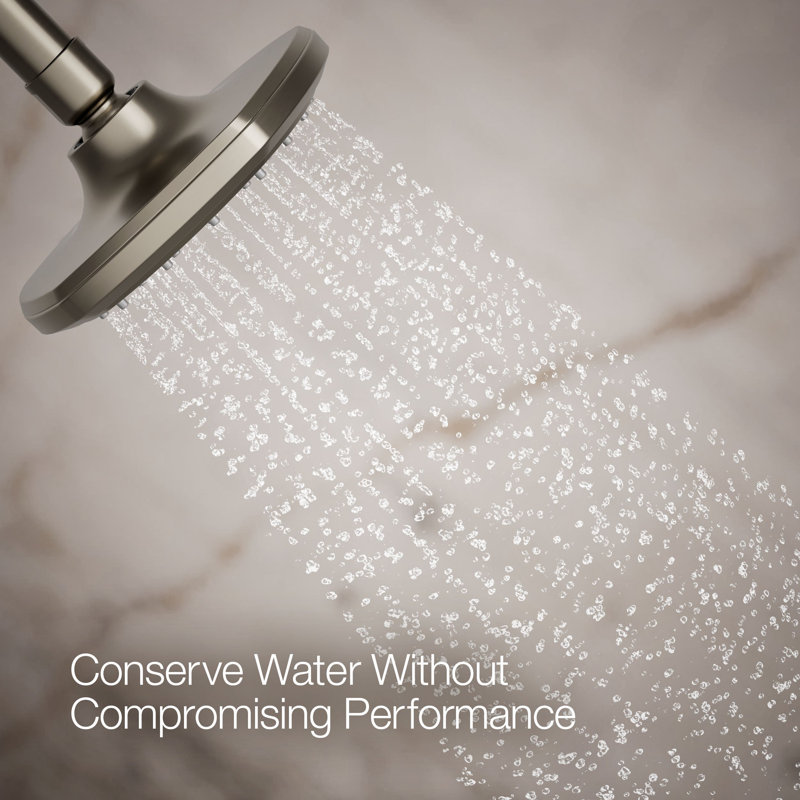 Occasion Full/Standard Fixed Shower Head, Vibrant Brushed Nickel, 1.75 GPM
