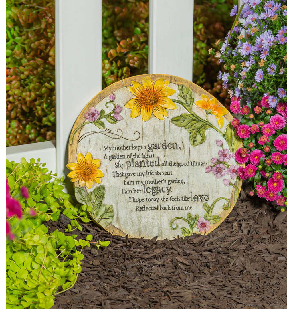 Wish Givers Plastic Plants & Flowers Stepping Stone New Creative