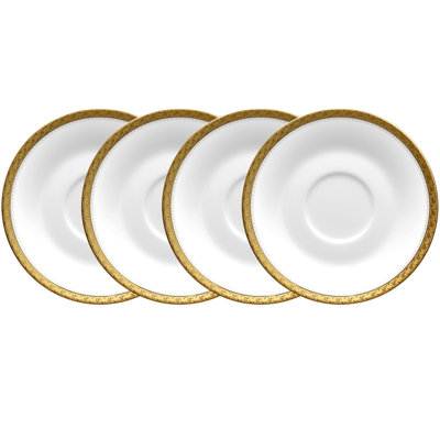 Noritake Charlotta Saucers, 6"