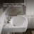 Pinoir Vitreous China 22" Wall Mount Bathroom Sink with Overflow-10940207-125075665