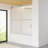 - W x 58'' H Bypass Door Frameless Tub Door with-87849795