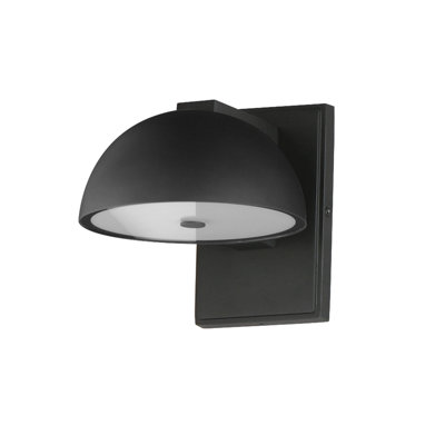 Dremann Single Light Dome Outdoor LED Wall Light