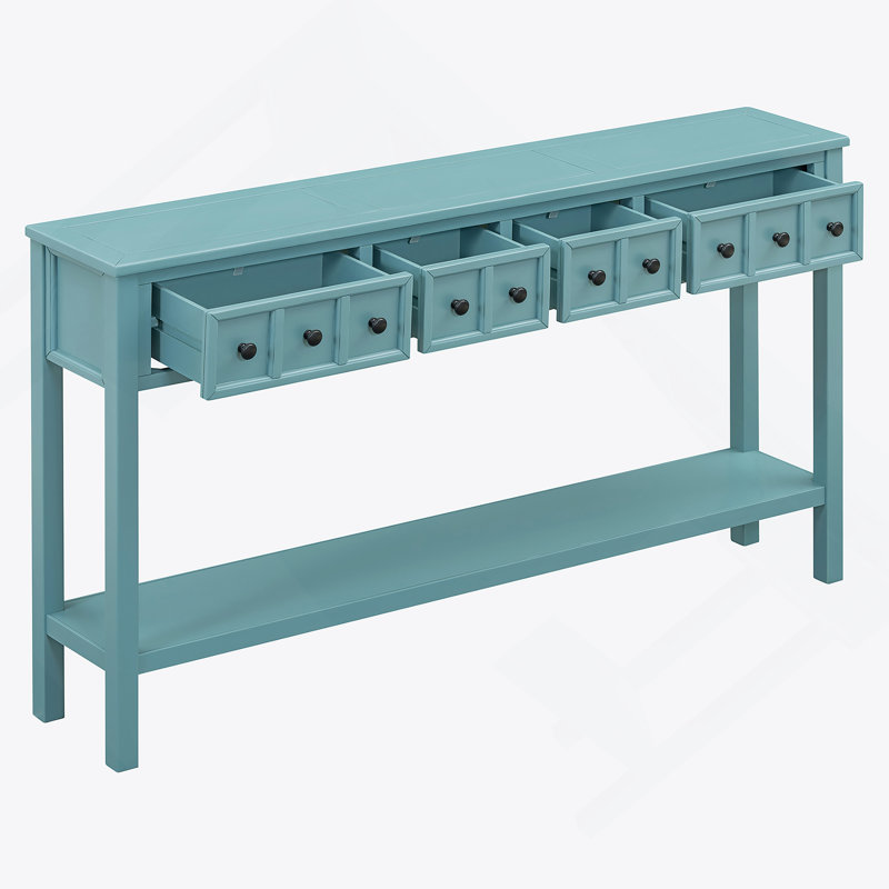 Console Dalaina, Vert turquoise