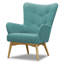 Holli Upholstered Wingback Chair-23713859