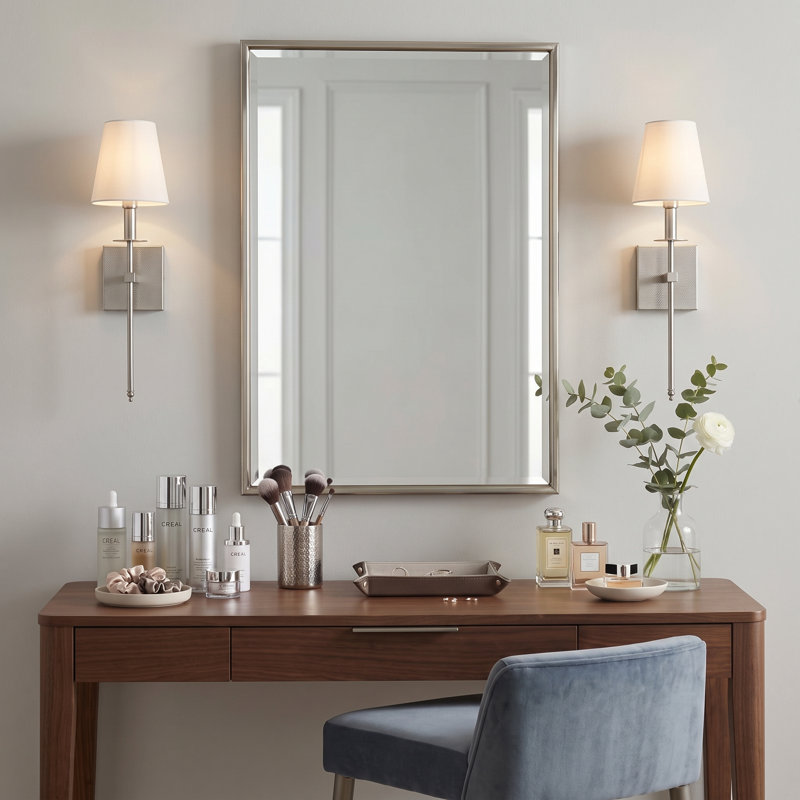 New Britain 1 - Light Dimmable Wallchiere, Brushed Nickel