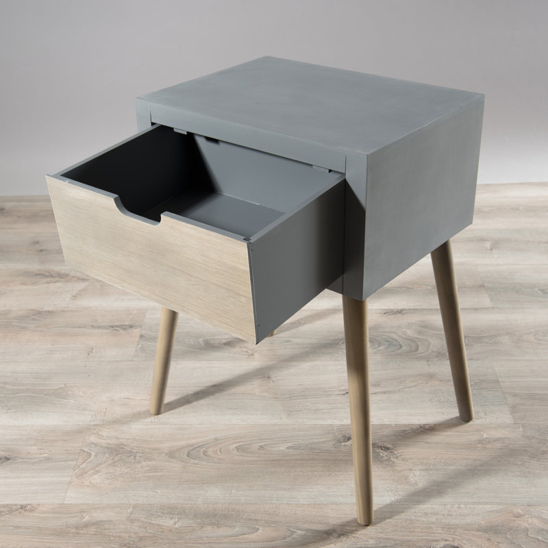 Illings 40cm W Bedside Table
