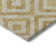 Premium Machine Washable Prisco Gold Rug