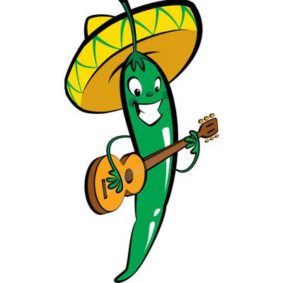 SP13201 Chili Hot Green Jalapeno Pepper Sombrero