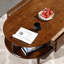 Table basse rétro de style niche