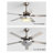 52'' Ceiling Fan with LED Lights-1490695866