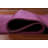 Vegetable Dye Violet Solid Gabbeh Persian Area Rug 6x9