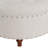 Gotelind Natural Round Storage Ottoman