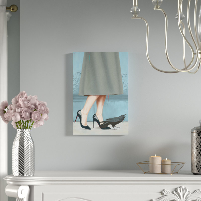 Reproduction d’art giclée sur toile tendue « Here Comes The Queen » par Alexander Grahovsky, H 26 po x l 18 po x P 1,5 po