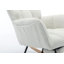 Chaise berçante en tissu avec repose-pieds Teddy-2126196870