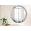 Huldar Glass Flat Wall Mirror