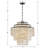 Brielle 4 - Light Dimmable Tiered Chandelier