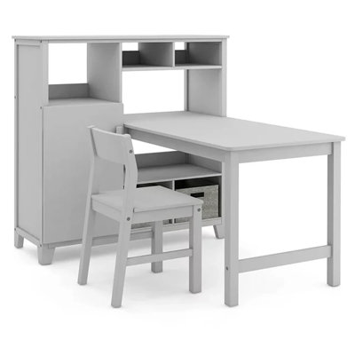 Martha Stewart Living & Learning Kids Media System, Desk and Chair 43.1" H x 39.8" W