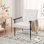 Fauteuil en chenille l 22,8 po