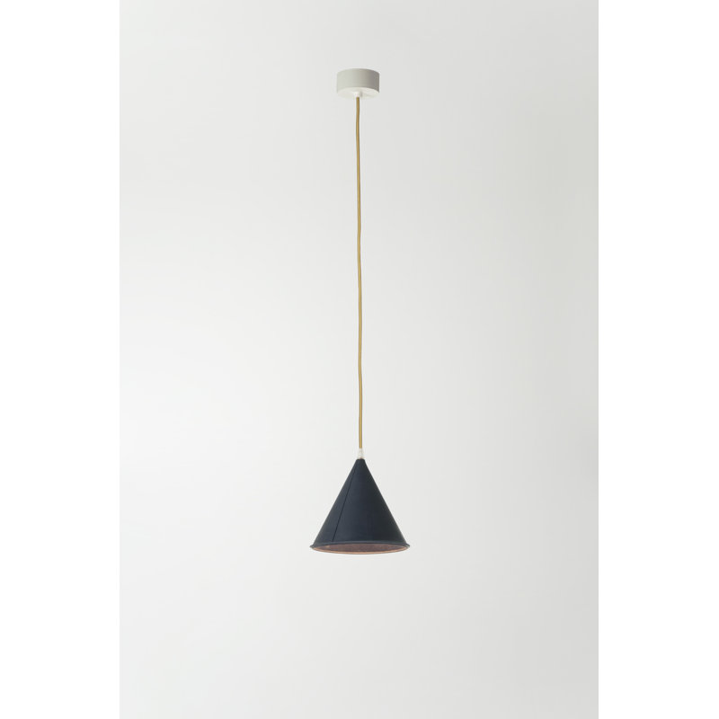Be.pop 1 - Light Cone Pendant, Black, Gold