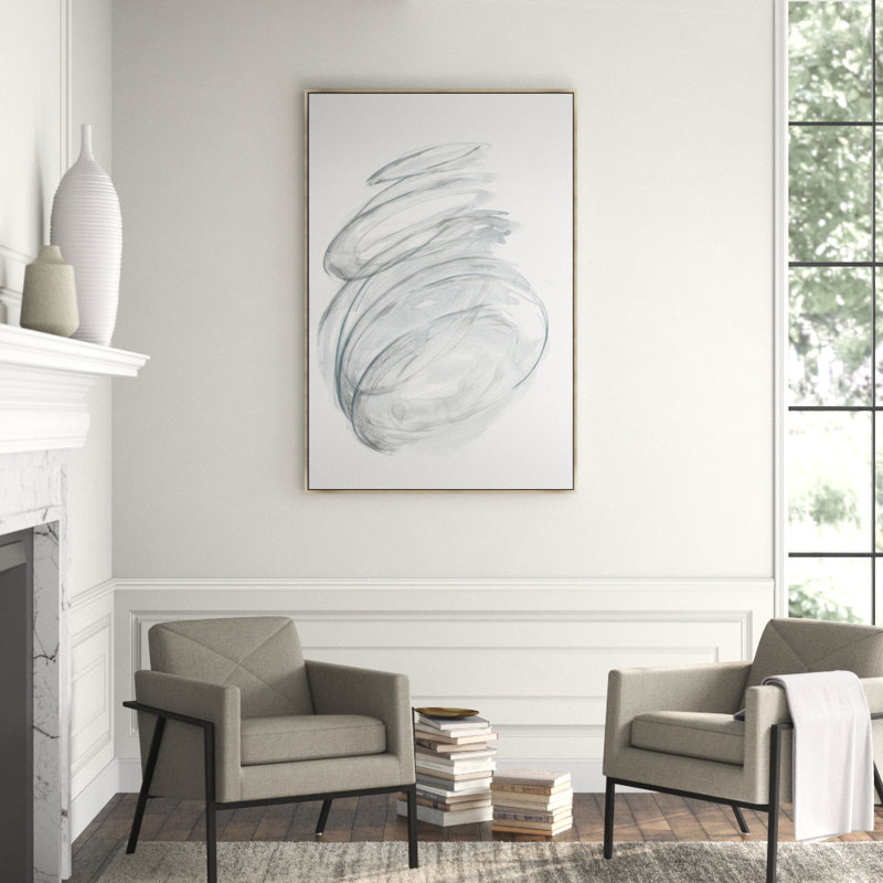 Esoteric VIII Painting by Jacob Lincoln, 61.5" H x 41.5" W x 1.5" D, Image Brush Gel