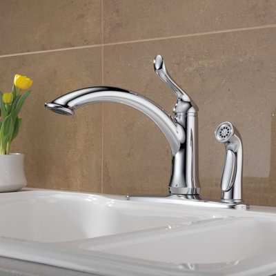 Linden Hot & Cold Water Dispenser with Side Spray and Diamond Seal Technology