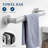 Premium 7-Piece Bathroom Towel Rack Set - SUS304 Stainless Steel Wall Mounted Accessories For Rust-Resistant Durability-114389767