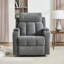 3-Position Adjustable Manual Recliner with Cup Holders-1718060434