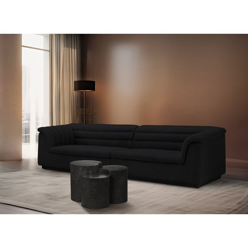 Table de bout Hylie, Noir