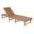 Breath Chaise Lounge Brown
