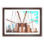 Brooklyn Bridge New York City Painting - Single Picture Frame Print on MDF-56634691-56634692