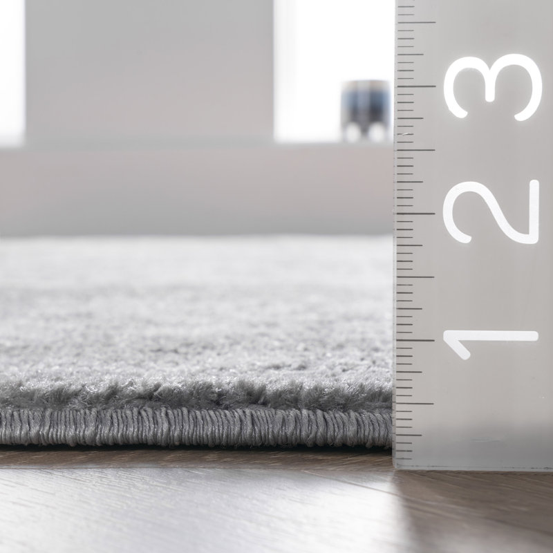Almirka Medallion Area Rug for Living Room Bedroom Dining Room Kitchen, Grey/Ivory, Runner 2'6" x 14'