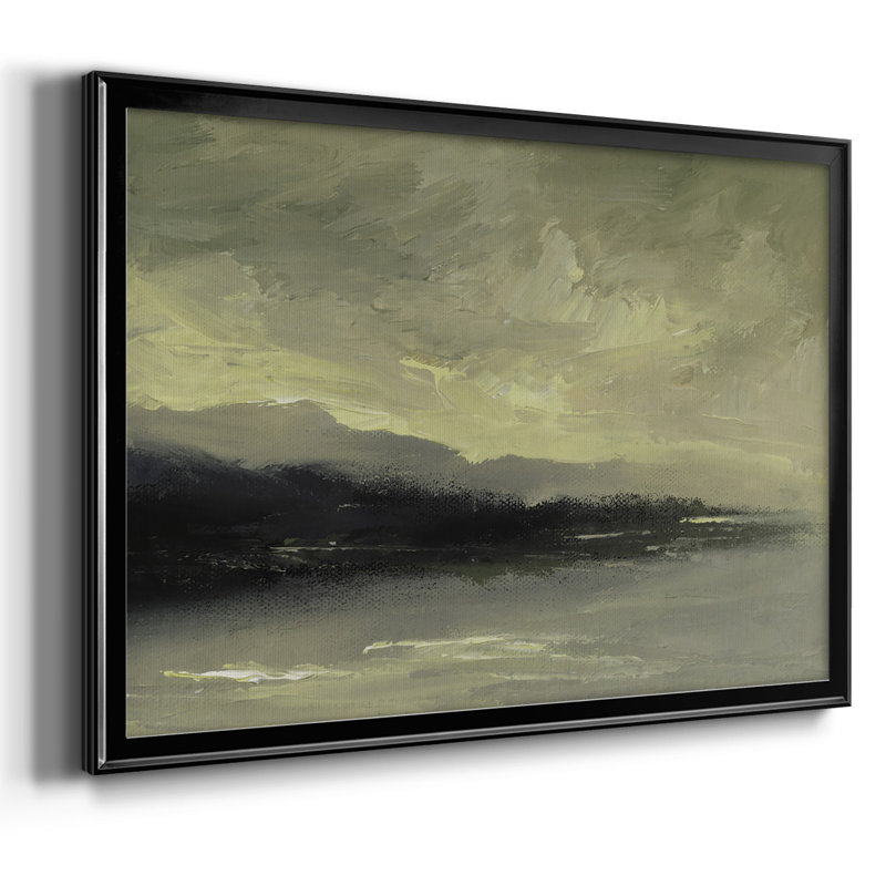 Coastal Dawn, reproduction d'art sur toile, Noir, H 18 po x l 26 po x P 1,5 po