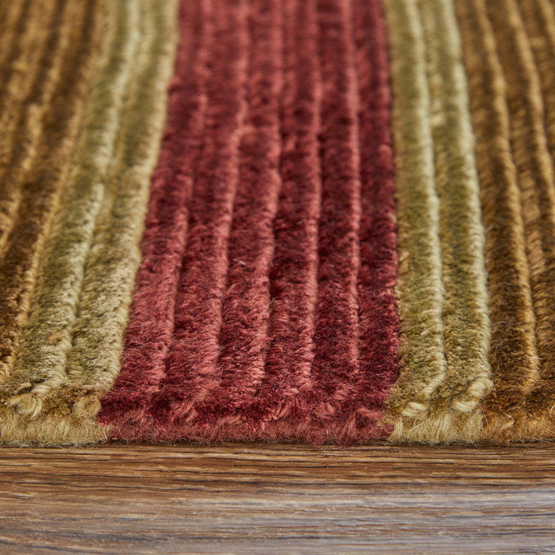 Ranecia Performance Wool Indoor Rug, Rectangle 9' x 12'
