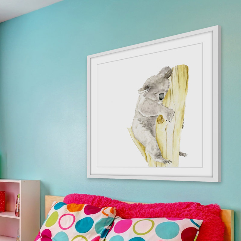 «Baby Koala I», reproduction encadrée, H 12 po x l 12 po x P 1,5 po