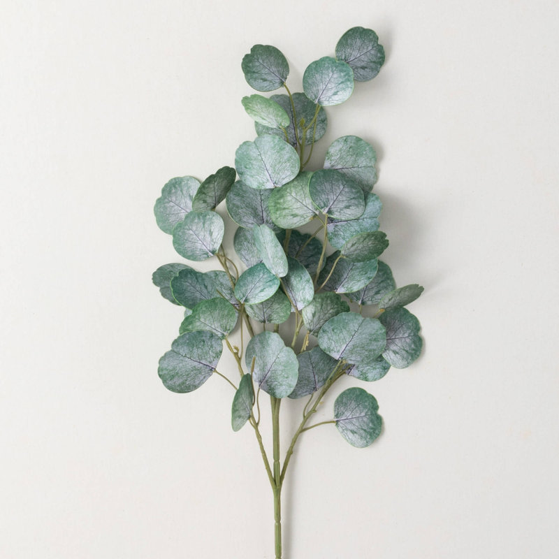 25 po Eucalyptus artificiel argent 25 po