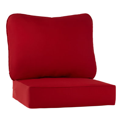 Ensemble de coussins de siège d'extérieur 2 pièces
