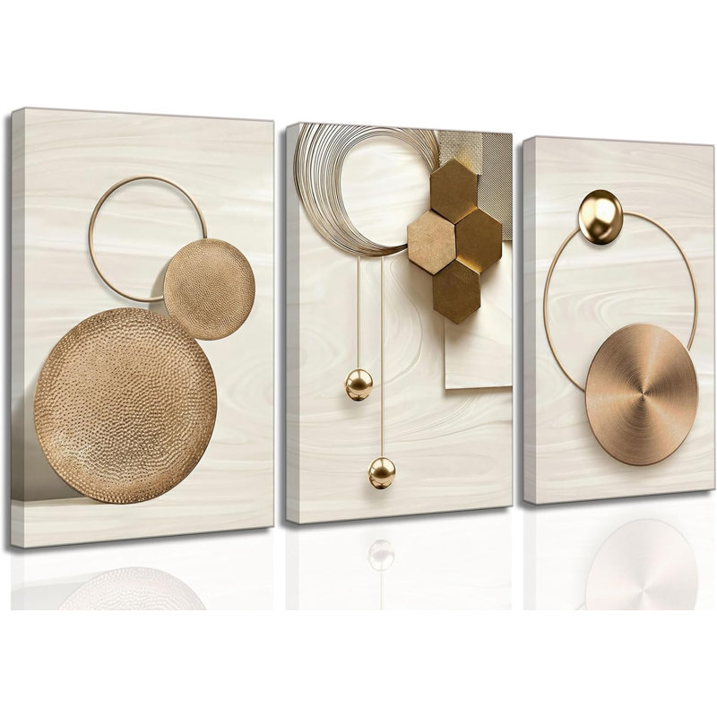 3 Piece Wrapped Canvas Print