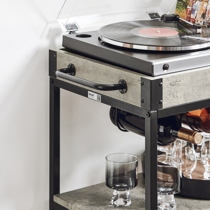 Loleta Metal Bar Cart