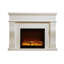 American-style simple electric decorative fireplace with simulated flames