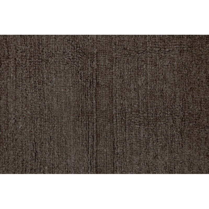 Sheep Of The World Hand Tufted Wool Area Rug in Sheep Brown, Rectangle 2'7" x 4'7"