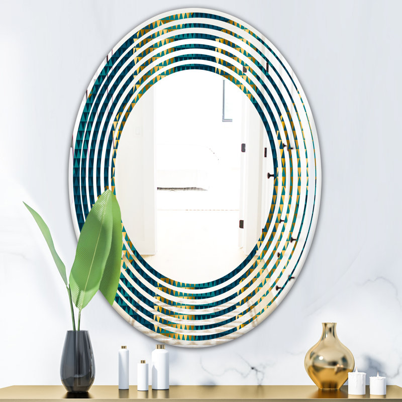 Miroir mural Wave, H 31,5 po x l 23,7 po