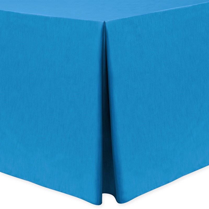 Majestic Solid Color Tablecloth, 84" x 60", Amber, 10