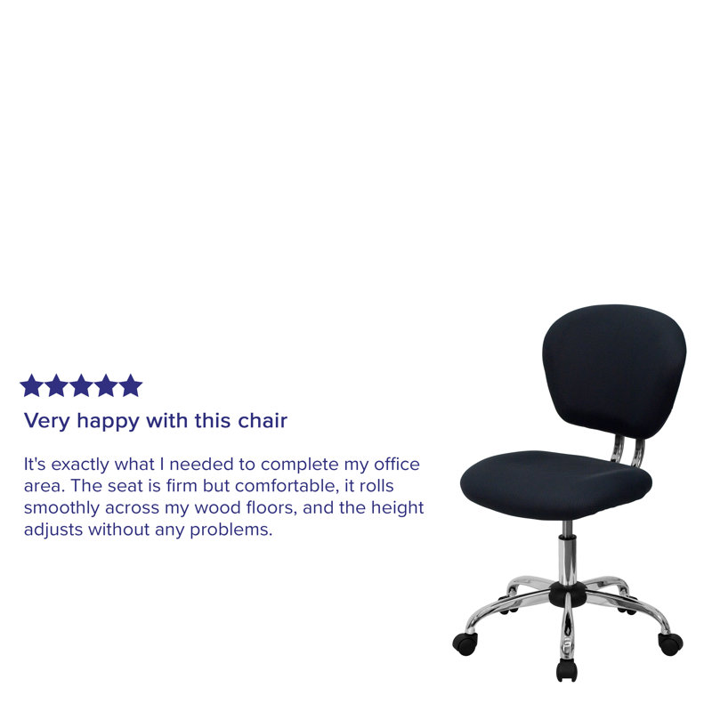 Swivel Chairs Wayfair Blue Desk Chair Wayfair Basics® Mid-Back
