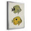 Toile encadrée jaune et grise de qualité supérieure - Prêt à accrocher-1608178623-1608178617