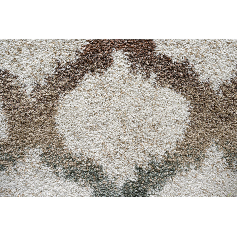Tapis en polypropylène Rosalie pour le salon, la chambre à coucher, la salle à manger et les espaces très passants