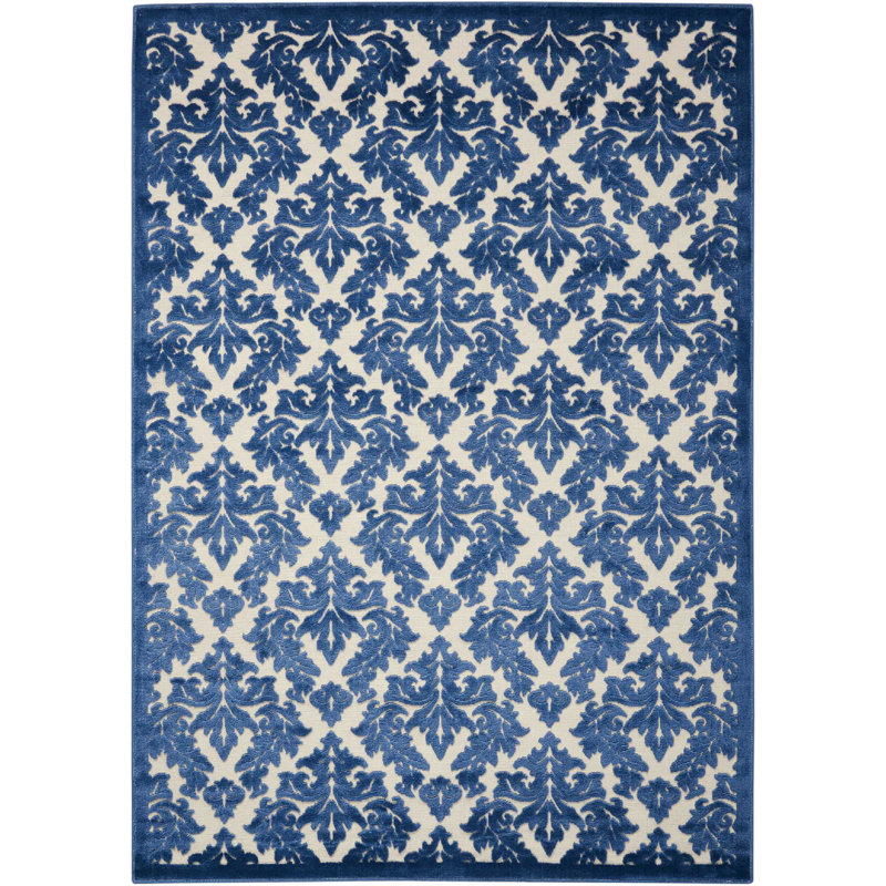 Toohey Damask Indoor Rug, Rectangle 2'6" x 4'